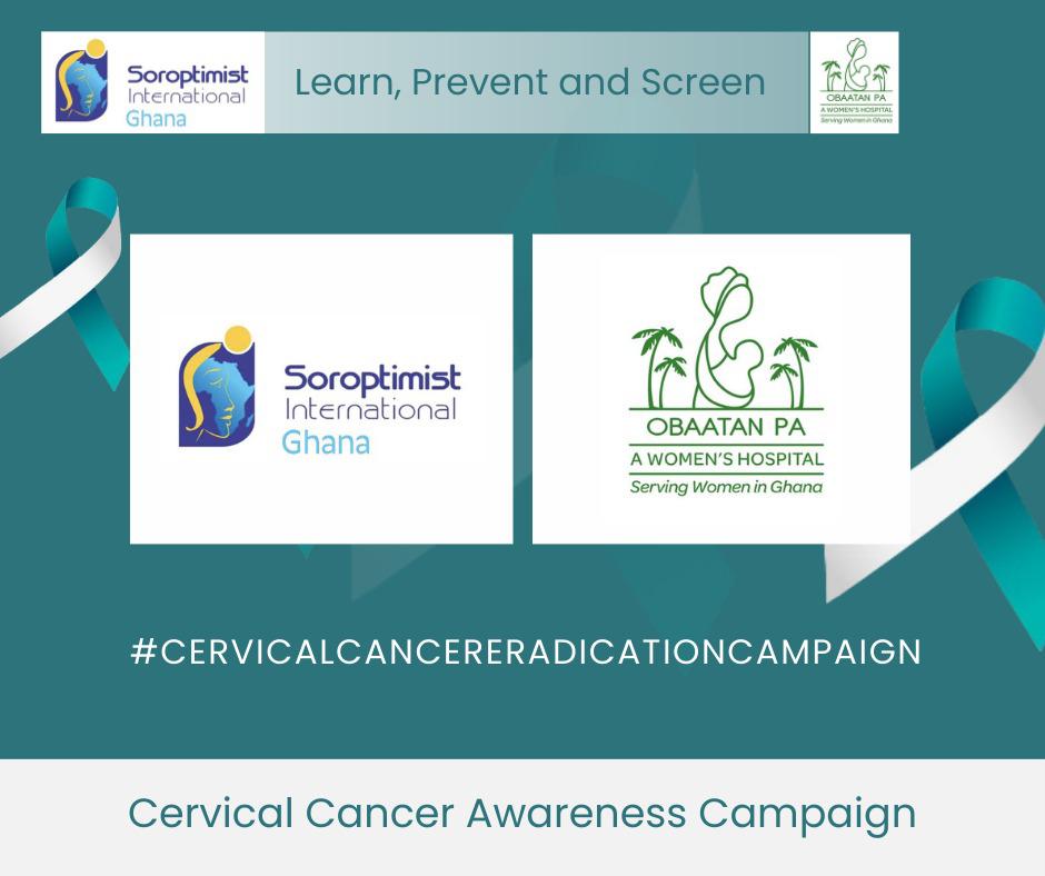 Soroptimist International Ghana Launch Cervical Cancer Awareness Campaign