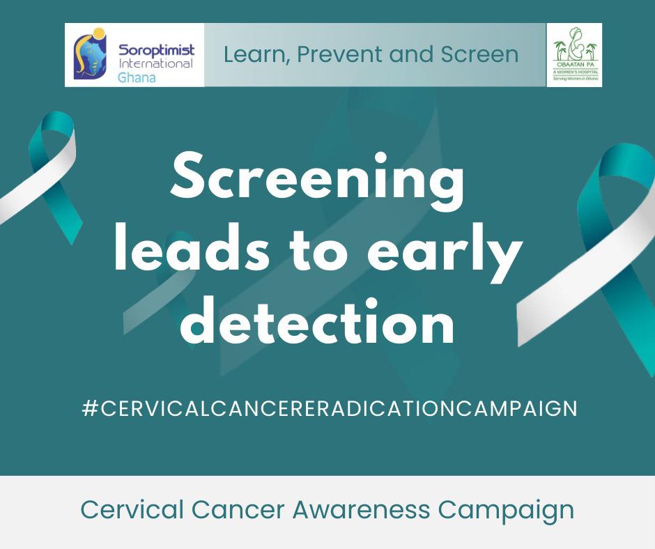 Soroptimist International Ghana Launch Cervical Cancer Awareness Campaign