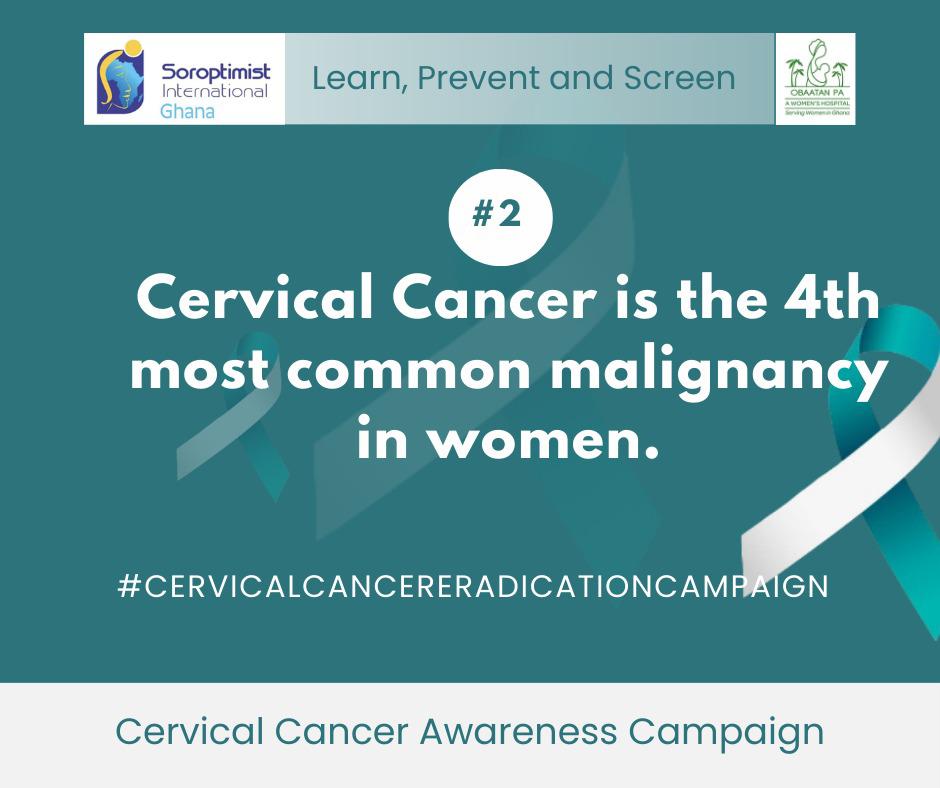 Soroptimist International Ghana Launch Cervical Cancer Awareness Campaign